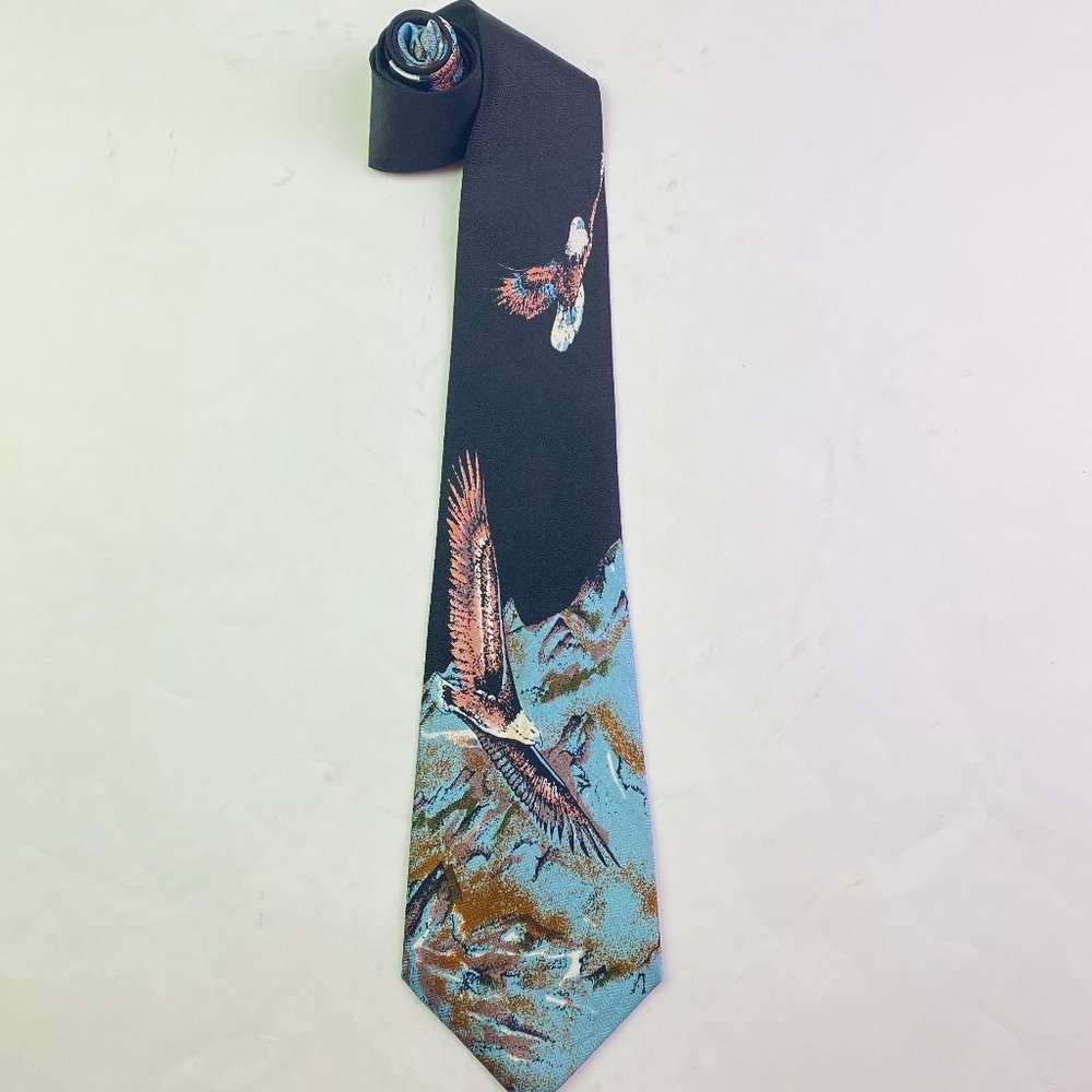 Renaissance Mens Novelty Neck Tie Necktie Eagles